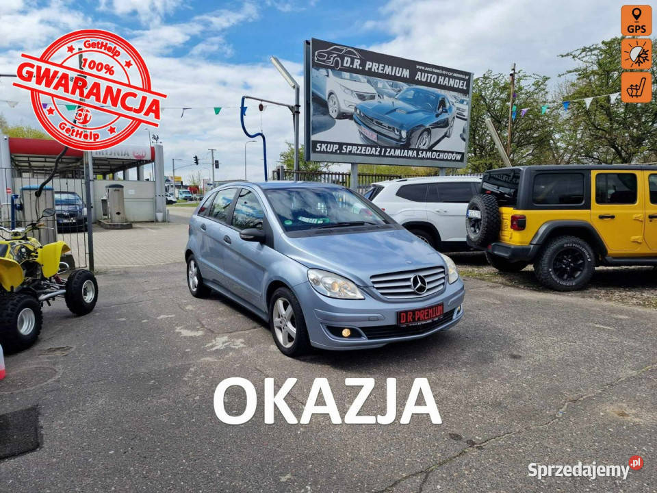 Mercedes B 180 20 CDI 109 Klimatyzacja Alufelgi nieuszkodzony