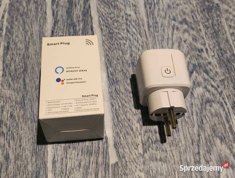 Inteligentne gniazdko Wifi Smart Life Tuya 20A Gniazda małopolskie Nowy Sącz sprzedam