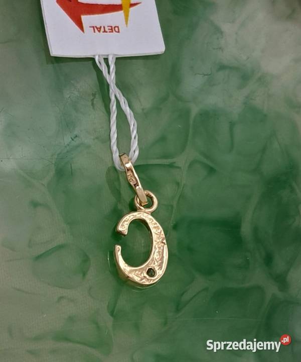 30 Wisiorek Złoty pr585 Mała Literka C Z1219 Pozostałe