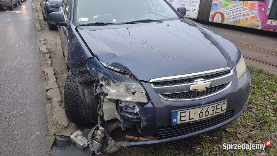 Chevrolet Epica uszkodzony łódzkie Łódź