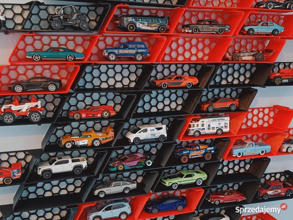 Półka na autka samochodziki Hot wheels stojak na Warszawa