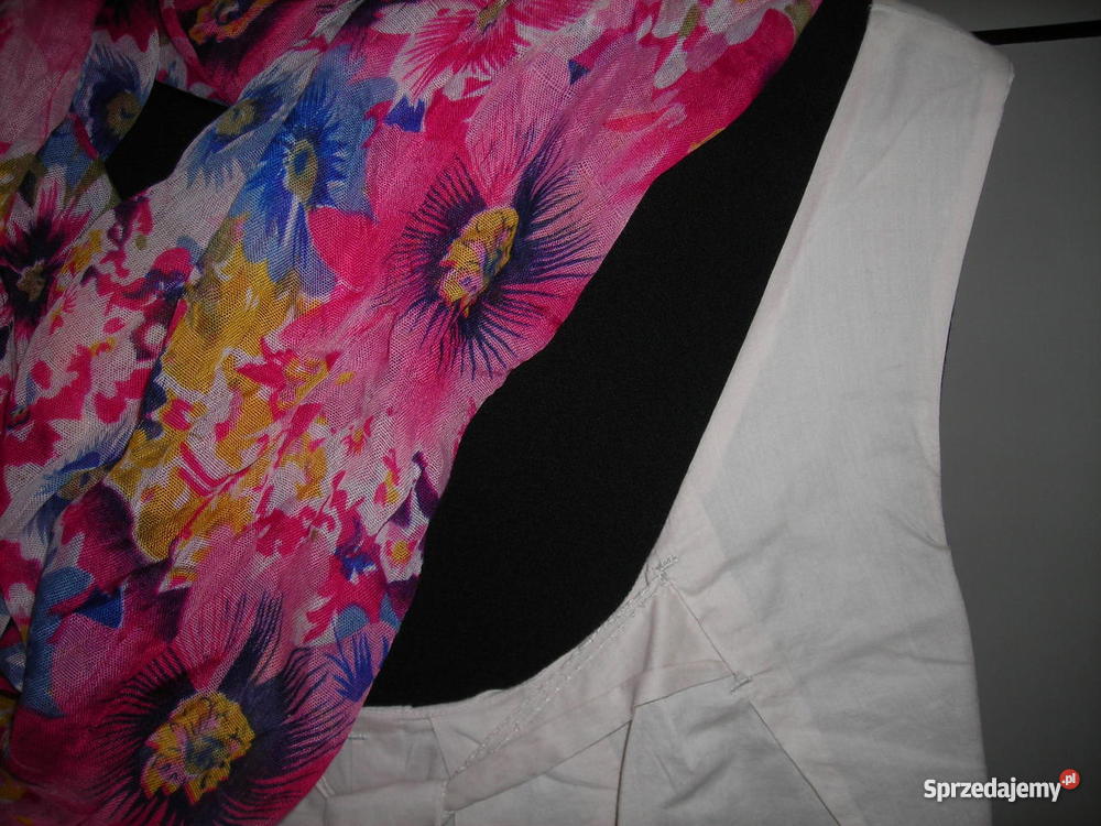 FARHI INDYJSKA BEŻOWA LUŹNA TUNIKA r 4244 Piła