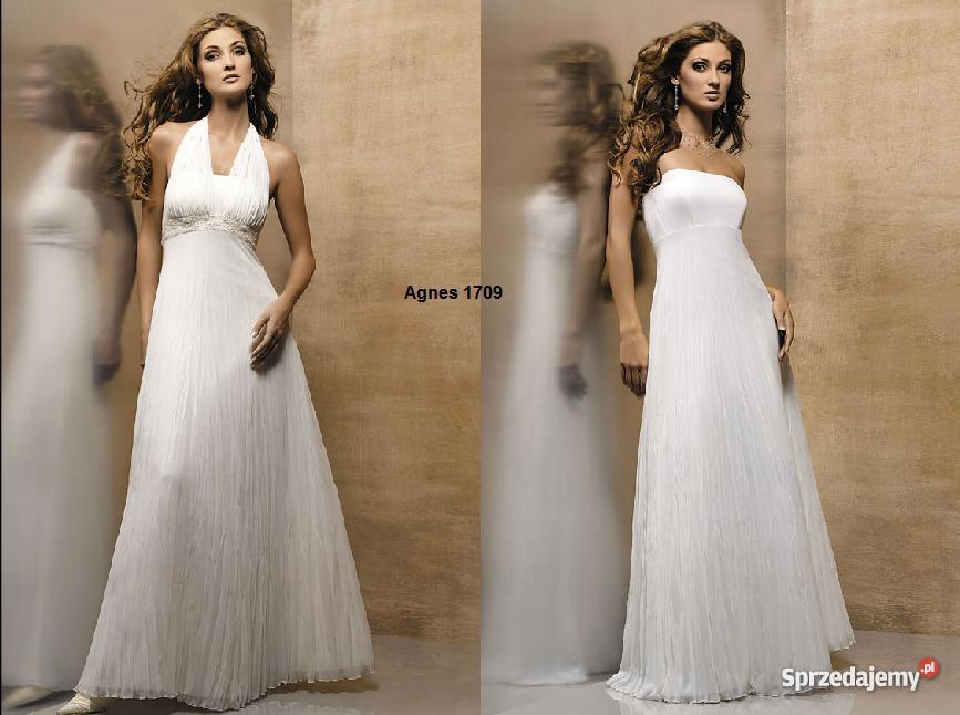 suknia ślubna Agnes model 1709 ok 40 Damska Warszawa sprzedam