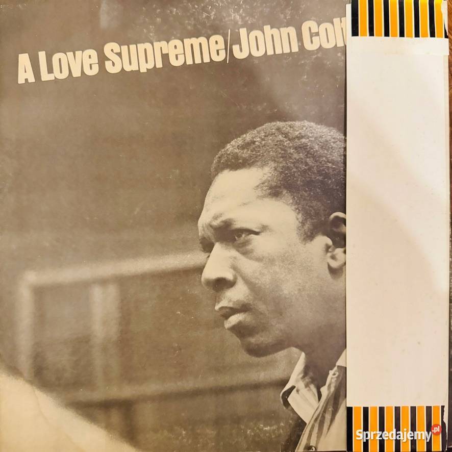 John Coltrane A Love Supreme EXVG Japan Obi LP Płyty i kasety Poznań