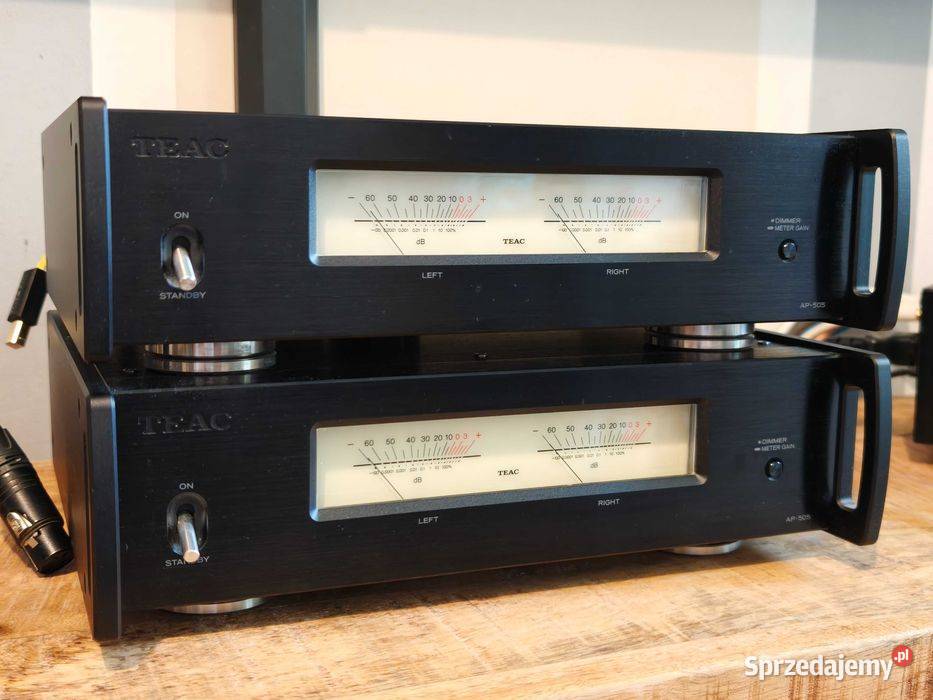 Zestaw stereo Teac UD505 AP505 Wzmacniacze i pokrewne Kętrzyn