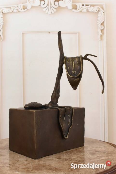 Surrealistyczny Zegar Styl Salvador Dali Ogród Kraków sprzedam