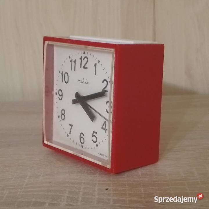 Budzik mechaniczny vintage RUHLA Wyszków