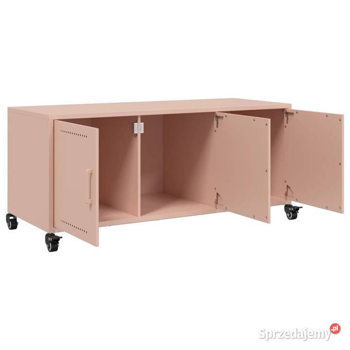 Szafka RTV różowa 1005x39x435 stal WM846645 Warszawa