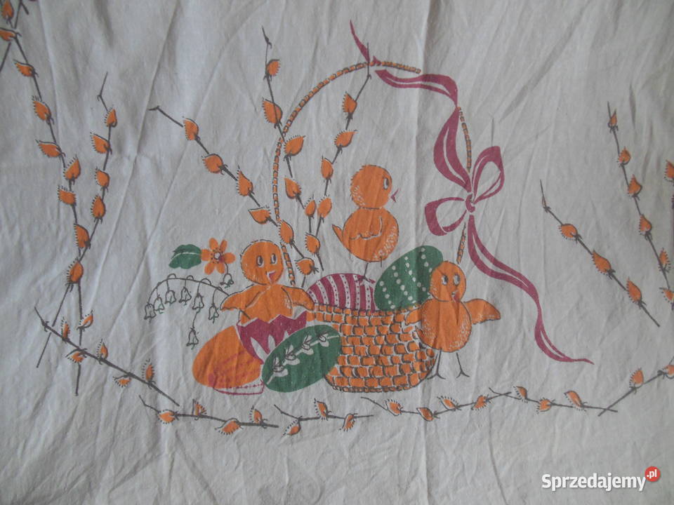 Bieżnik wielkanocny z kurczaczkami