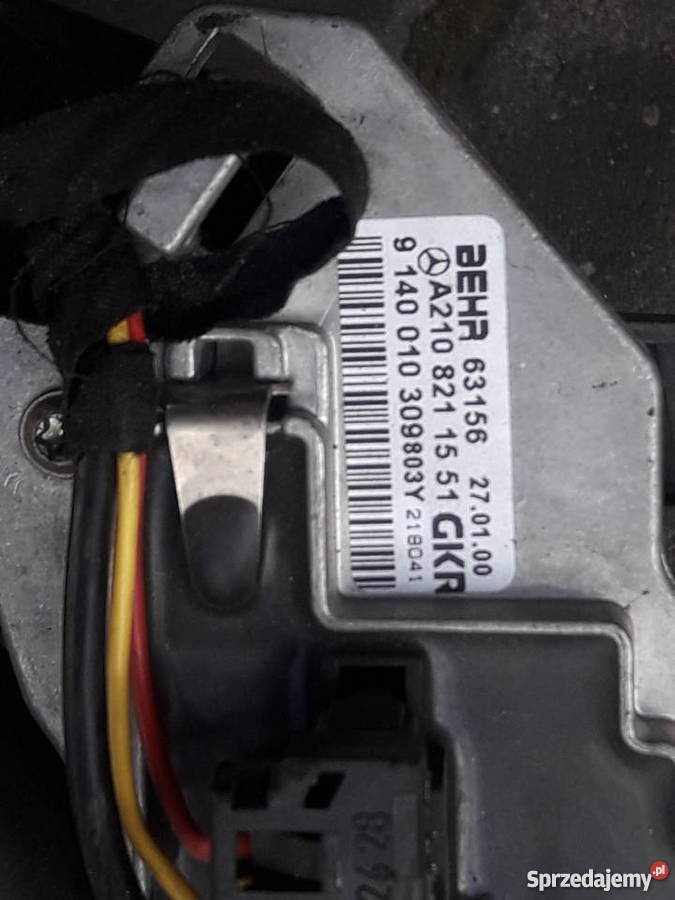 2108211551 2109060200 WENTYLATOR DMUCHAWY W210 Pozostałe Częstochowa