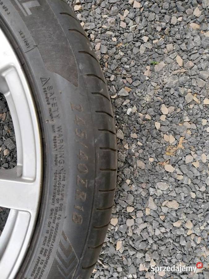 Opony 245 40 18 letnie łódzkie Wolbórz
