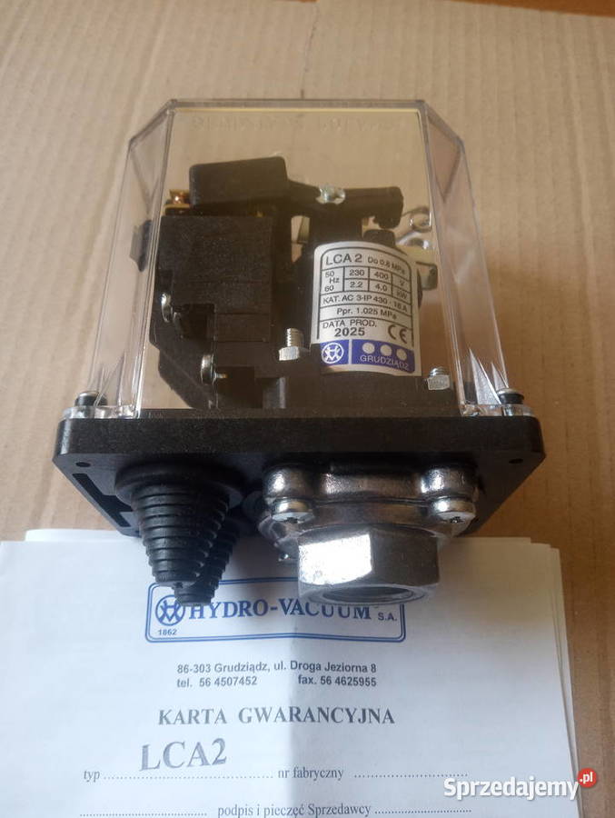 Łącznik ciśnieniowy LCA2