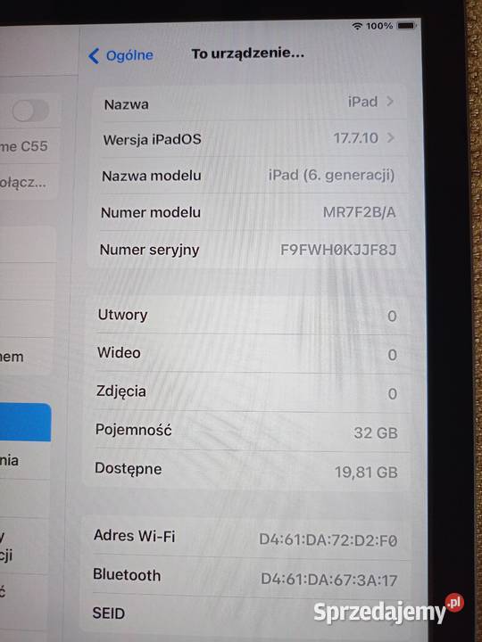 Tablet Apple iPad wielkopolskie Drawski Młyn