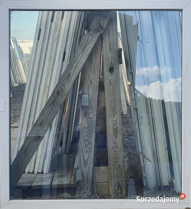 OKNA KacprzaK Witryna 116X127 FIX Używany PCV Lublin