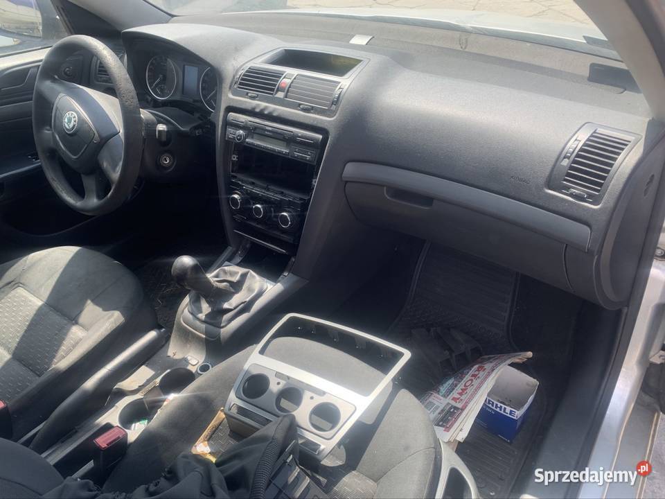 Skoda octavia 2 lift cala na części LA7W srebrna Szczecin