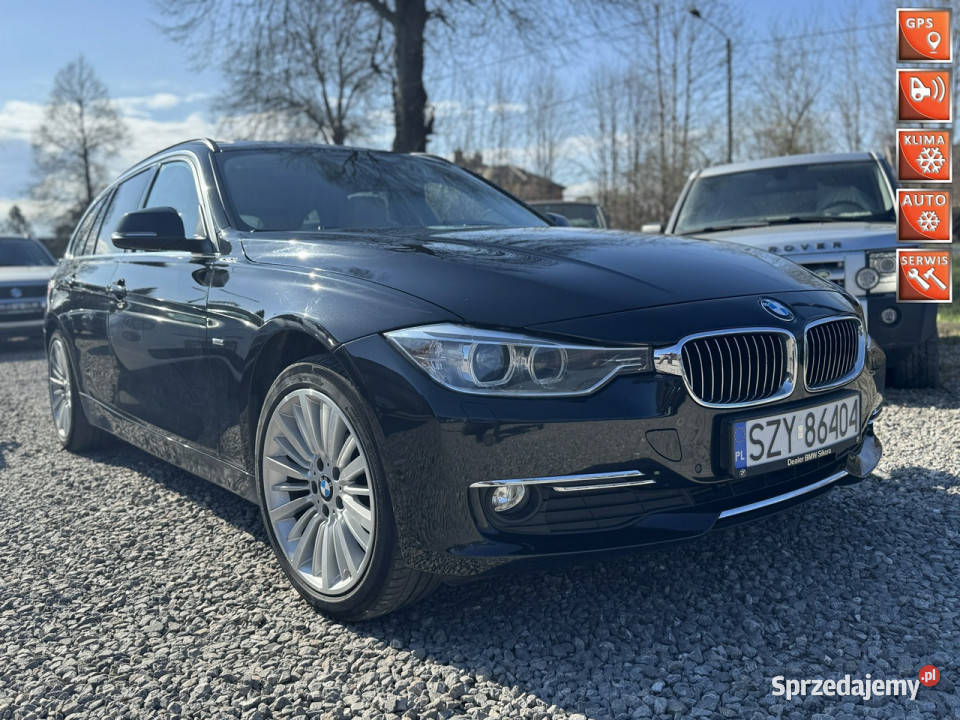 BMW 330 M pakiet xdrive 30 258 el hak F30 2012 przyciemniane szyby Łodygowice sprzedam