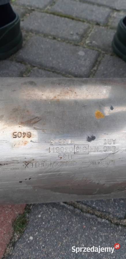 Tłumik środkowy opel vectra b 20b Białe Błota
