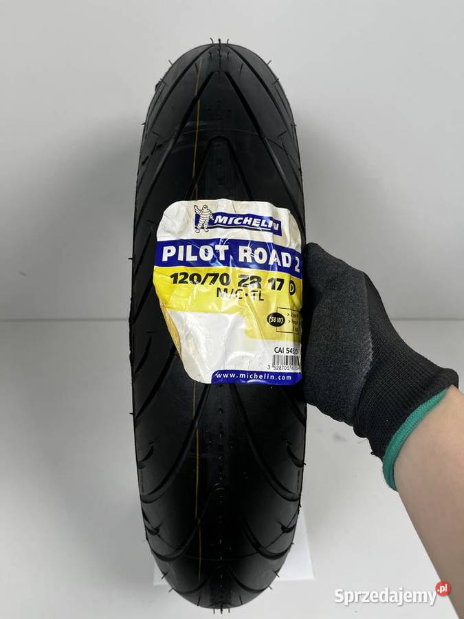 5240 Opona motocyklowa MICHELIN PILOT ROAD 2 2CT Łobżenica sprzedam
