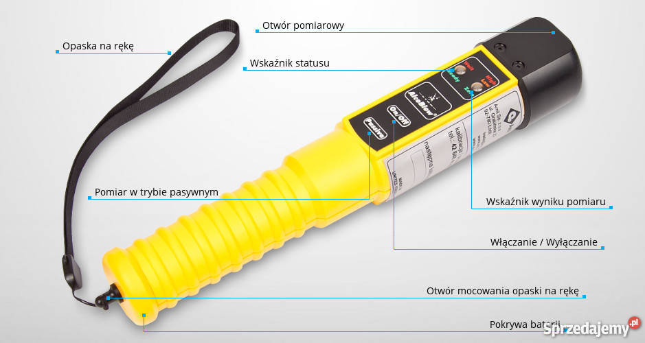Alkomat policyjny AlcoBlow Akcesoria Kraków