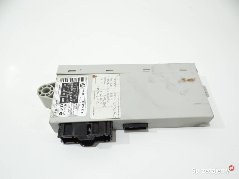 MODUŁ STEROWNIK CAS BMW 5 E60 6963828 4295931 osobowe Strzyżewice