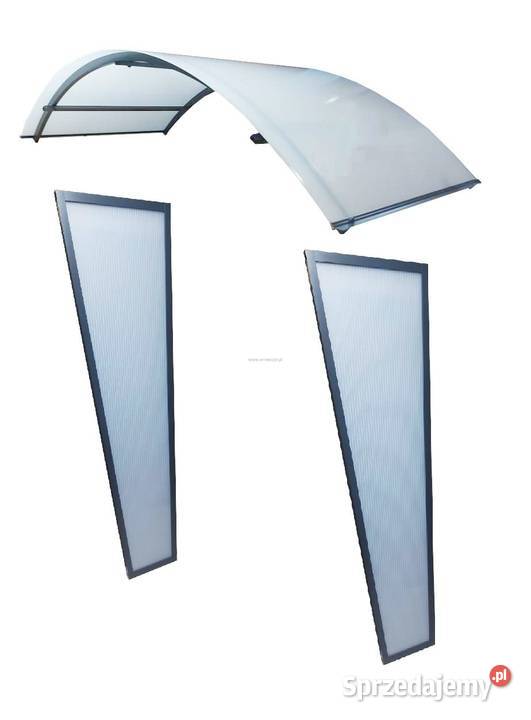 Daszek łukowy drzwi 180x90 ścianka boczna 180 Kraków