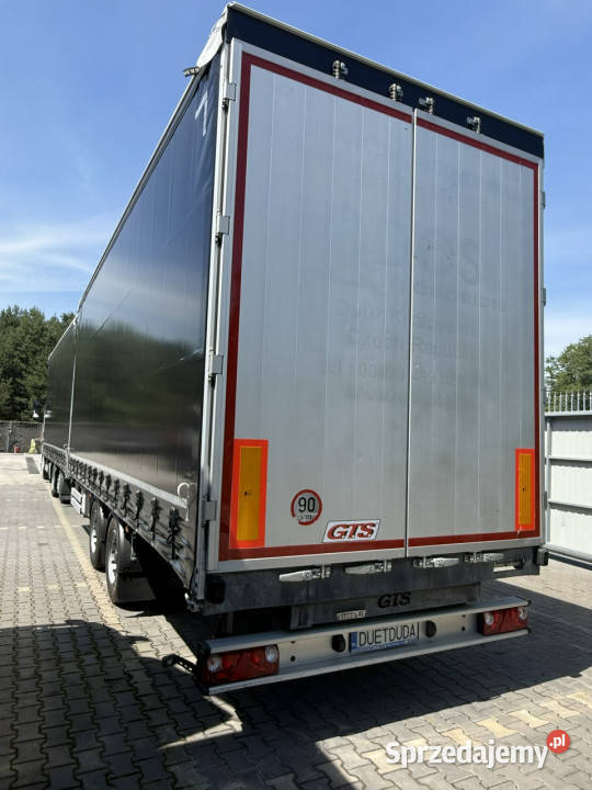 MAN TGX 24440 6X2 E6 Przyczepa GTS PTT18S Tandem Widełki