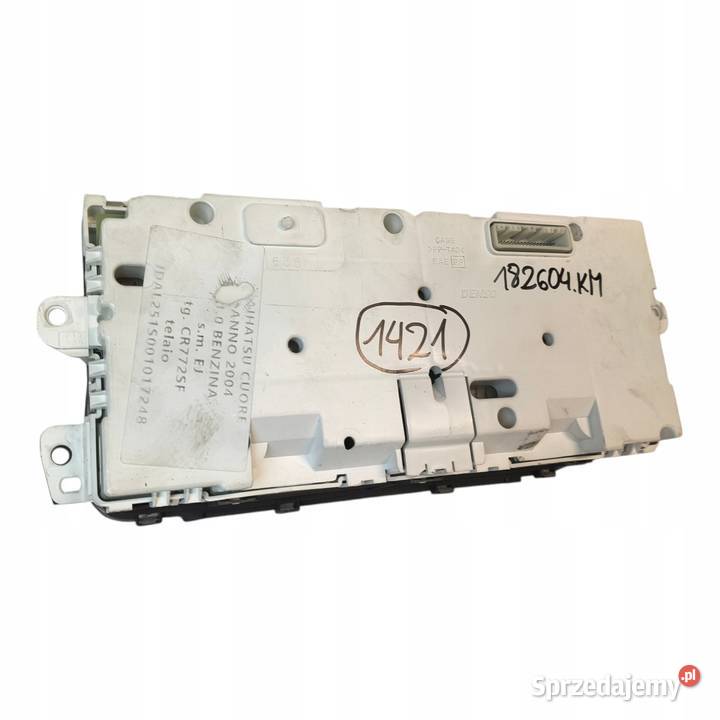 LICZNIK ZEGARY Daihatsu Cuore VI 10 12V Benzyna Liczniki i zegary