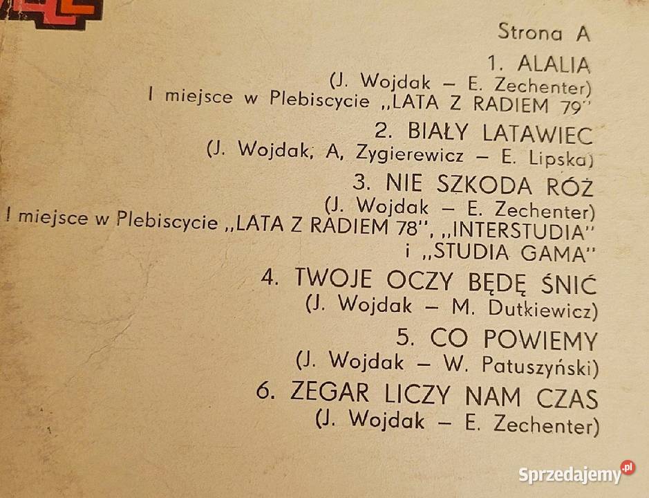 Jan Wojdak Wawele Zostań z Nami Melodio płyta Chełmno