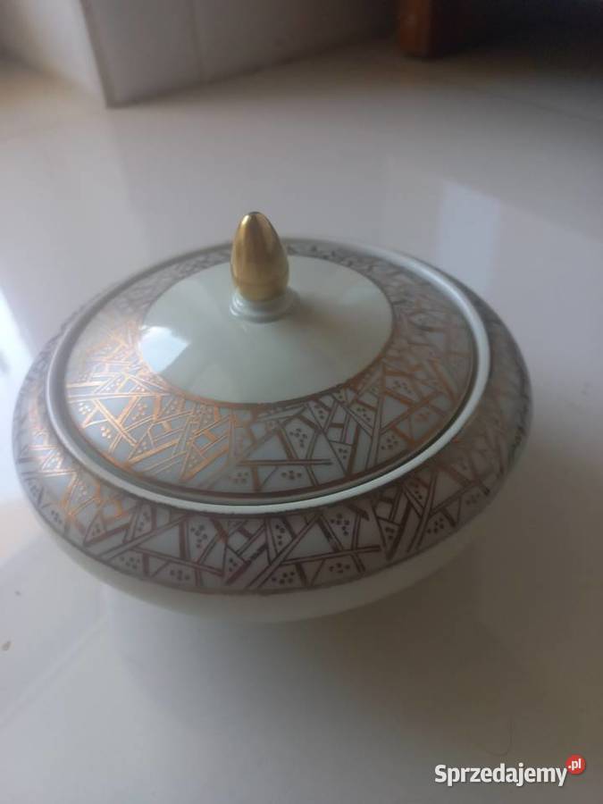 Bomboniera porcelanowa J Kronester Toruń