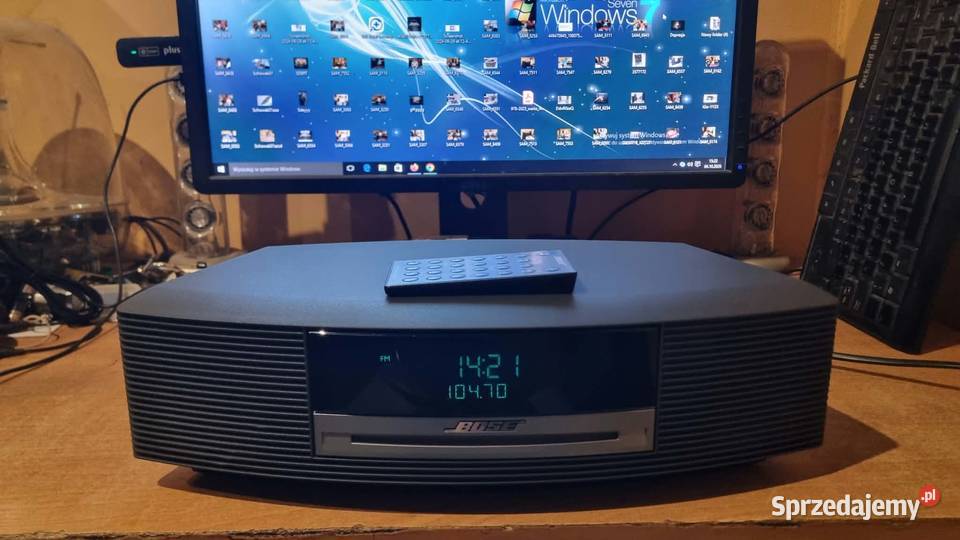 Radio wieża radiobudzik BOSE WAVE MUSIC SYSTEM