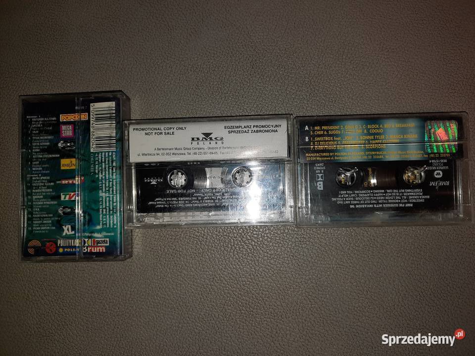 Kasety magnetofonowe z lat 90 kaseta Wrocław