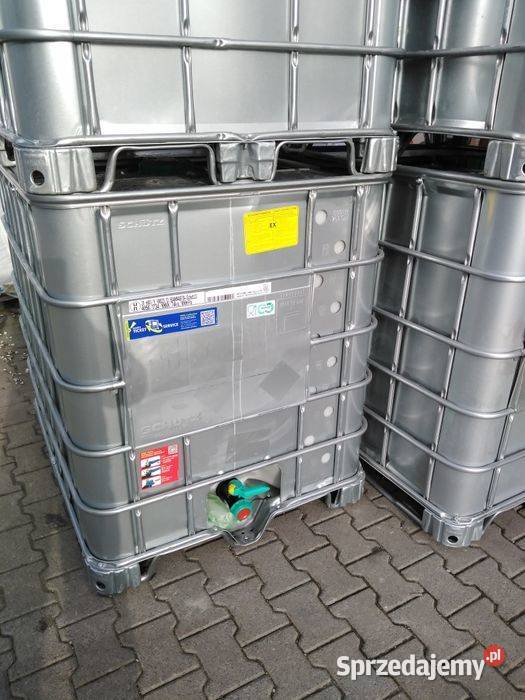 Mauzer 1000L spożywczy napoju Red Bull Zbiorniki na deszczówkę Radłów