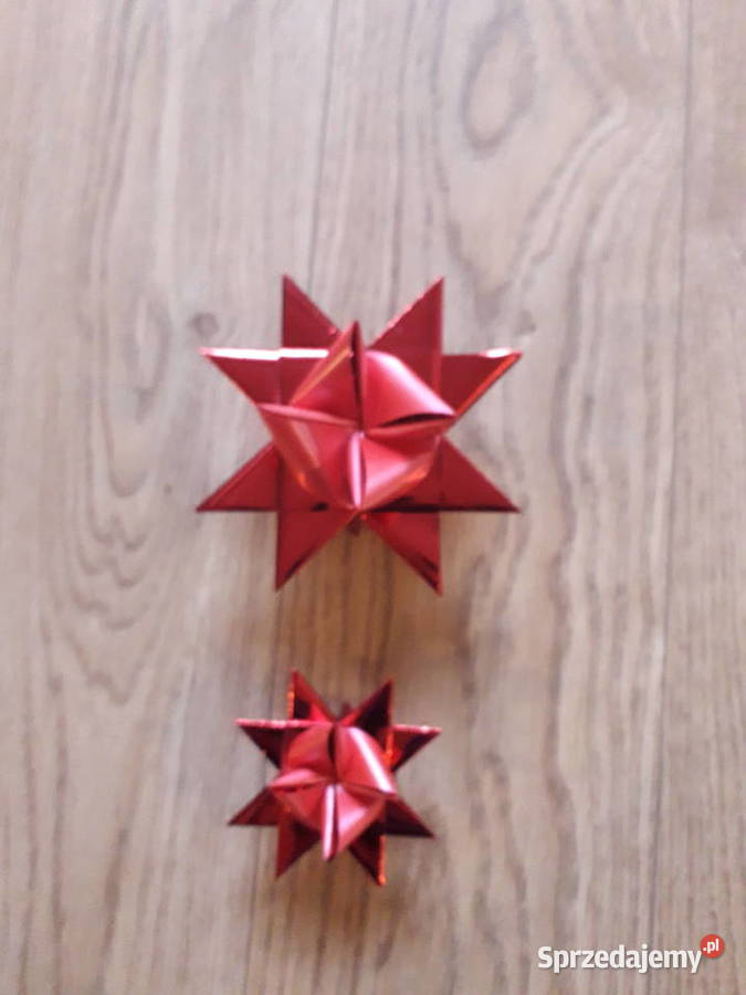 Gwiazdki papierowe okolicznościowe łódzkie Łódź sprzedam