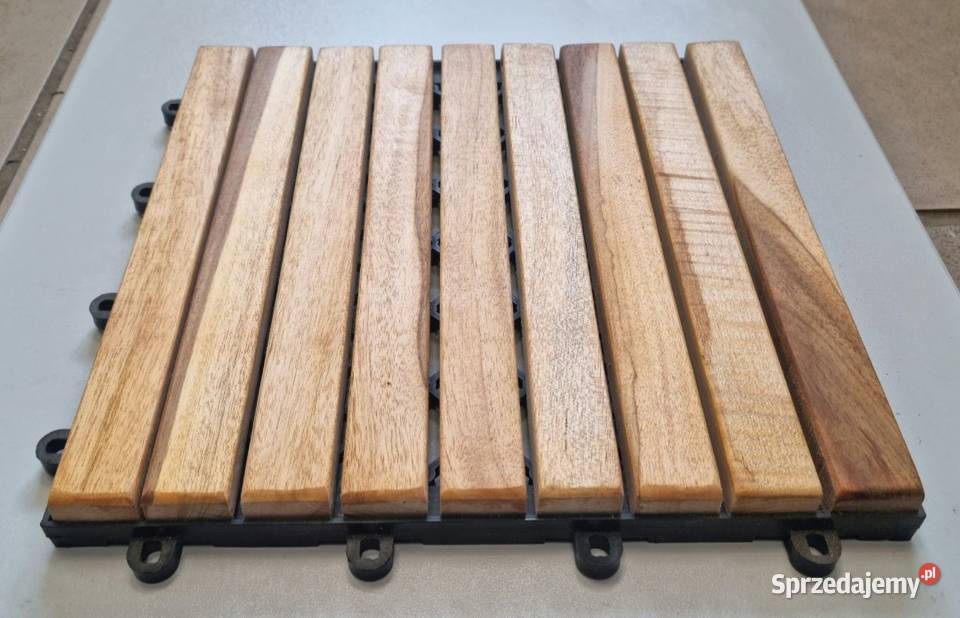 Płytki tarasowe z naturalnego drewna Poznań sprzedam