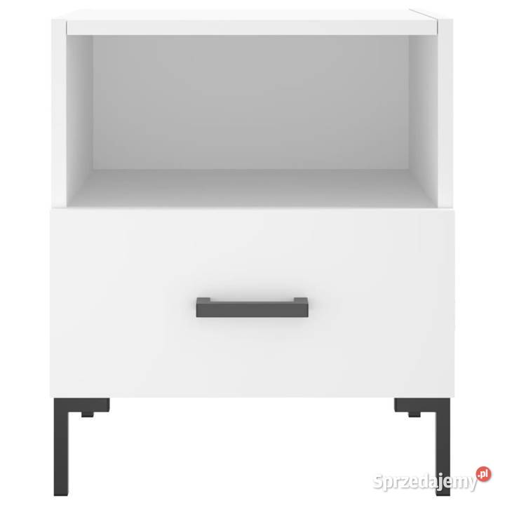 Szafki nocne 2 białe 40x35x475 WM827437 Warszawa