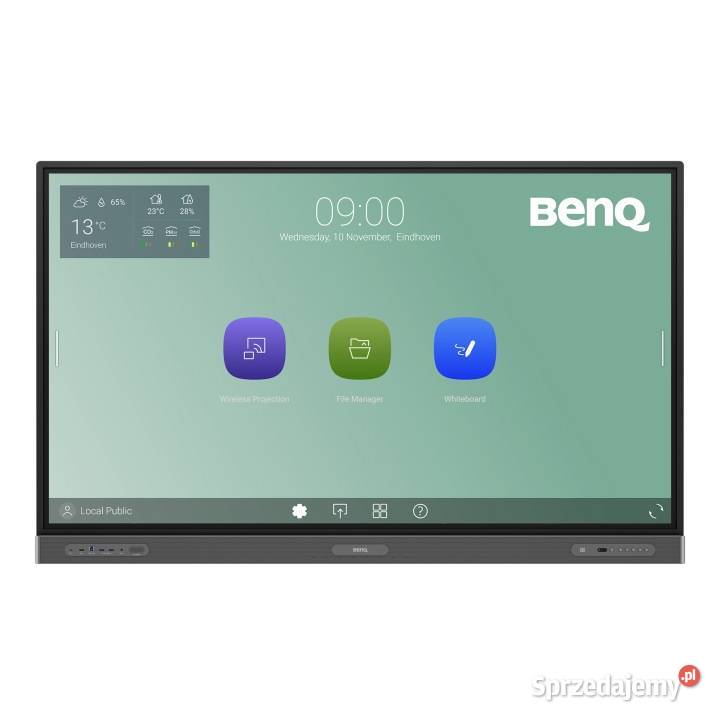 NOWY Monitor Interaktywny 65 BenQ RP6501 Wrocław sprzedam