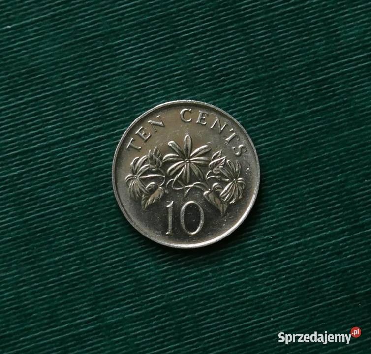 SINGAPUR 10 centów 1990r Gliwice