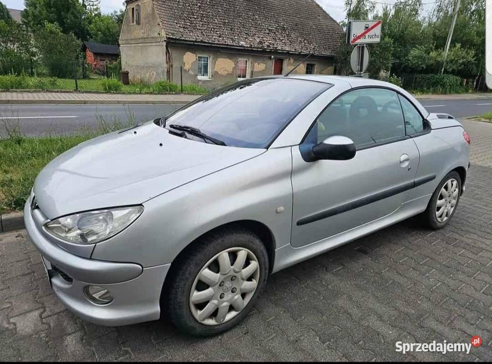 Peugeot 206 CC poj20 Cabrio stan Zamienię wspomaganie kierownicy Oława sprzedam