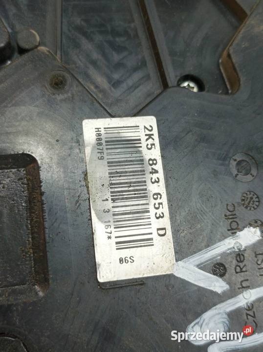 ZAMEK DRZWI TYŁ LEWY PRZESUWNY 2K5843653D VW