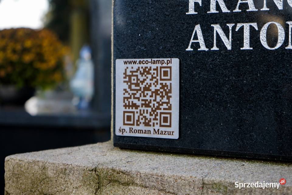 QR PAMIĘCI elektroniczna cyfrowa biografia kod Częstochowa