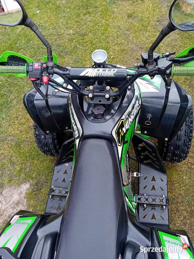 Quad Apollo Avenger 125cc8 czarny Boreczek