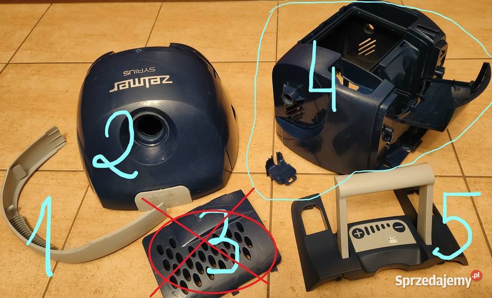 Zelmer Syrius ZVC415SP03 600W CZĘŚCI Bielsko-Biała