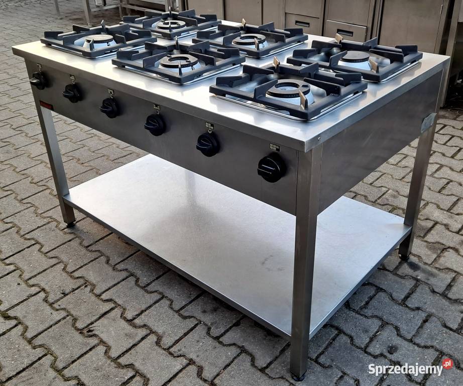 KUCHNIA GAZ 6 PAL KROMET DUŻA MOCNA 42 KW M1286N sprzedam