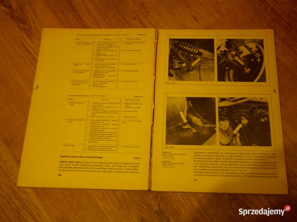 Budowa polski fiat 126p 1983 wyd 5 Jakubowki Łódź