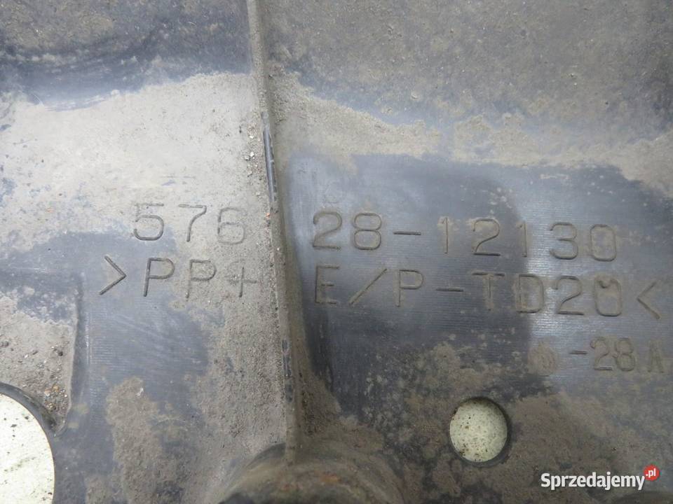 OSŁONA PODWOZIA LEWY TYŁ PRIUS 3 III 5762812130 sprzedam