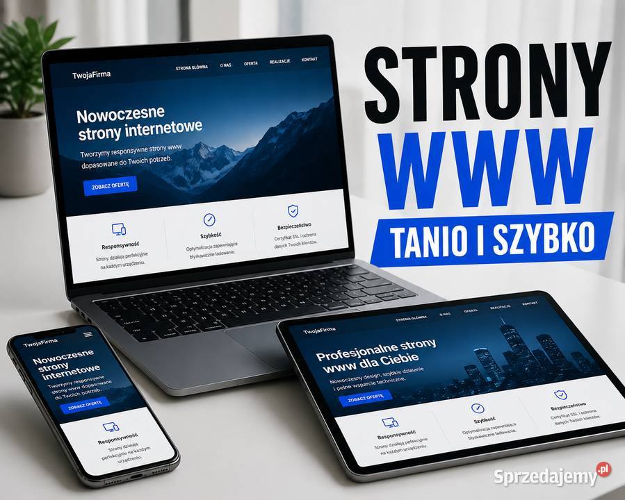 Twoja Strona WWW gotowa na sukcesWizytówka Cedynia