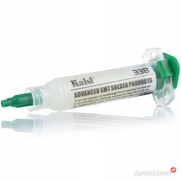 Zestaw Lutowniczy Flux 338 Cyna 183C 2x Tłoczek Lutownice Ludźmierz