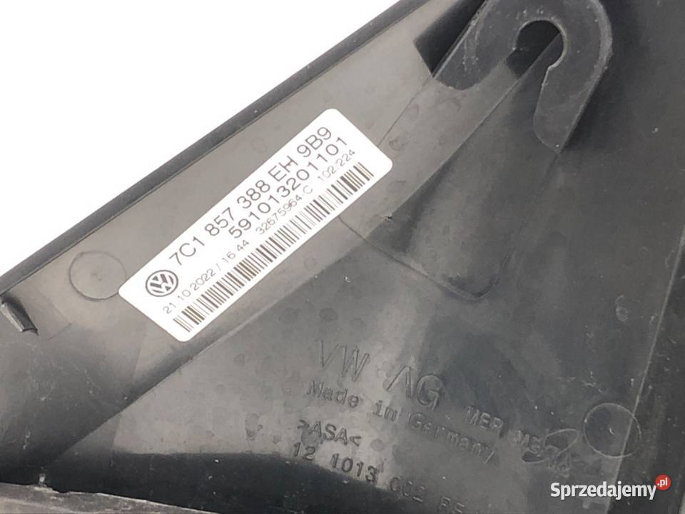 LUSTERKO PRAWY VW CRAFTER II Hatchback ŻÓŁTY podkarpackie