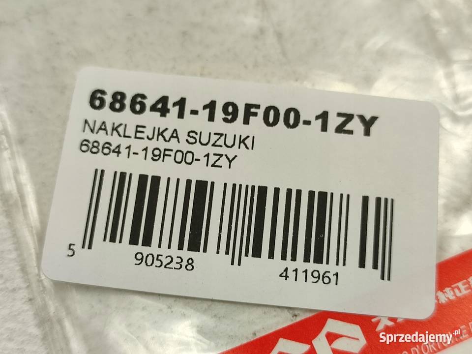 NAKLEJKA SUZUKI NA CZACHĘ SUZUKI SV 650 19992002 Emblematy lubelskie