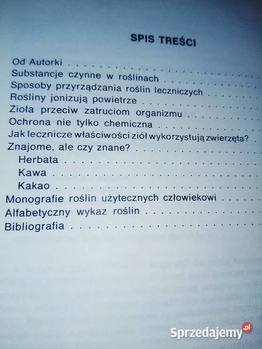 Rośliny użyteczne człowiekowi natur pierwsze mazowieckie sprzedam